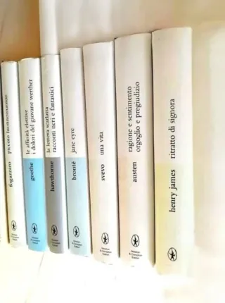 Lotto 7 Libri Grandi dell'Ottocento