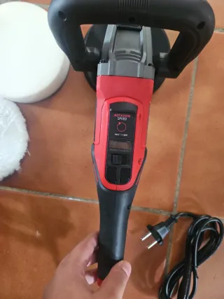 Pulidora Einhell con discos