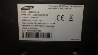 Samsung LE26A336 TV 26 HD Negra