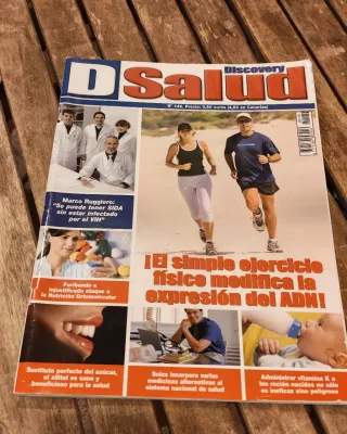 Lote 12 revistas Discovery Salud – números antiguo