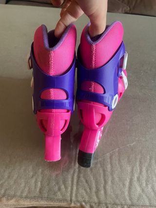 Patines en línea rosas Oxelo Talla 30-32