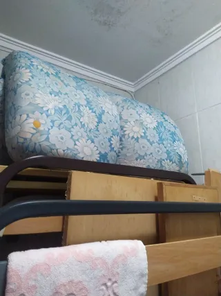 Cama Nido madera 1.90x85 2 colchones