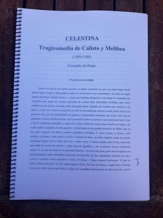 Libro Celestina