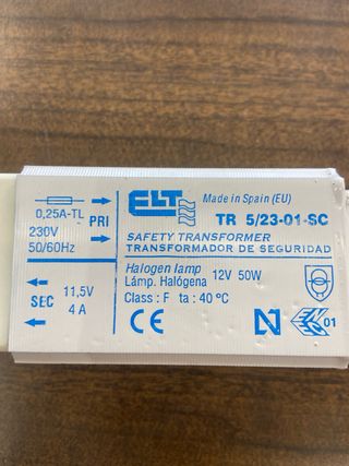 Transformador ELT 12V 50W Halógeno