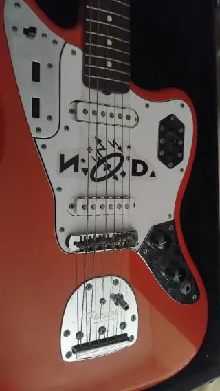 Fender Jaguar Fiesta Red Mexicana