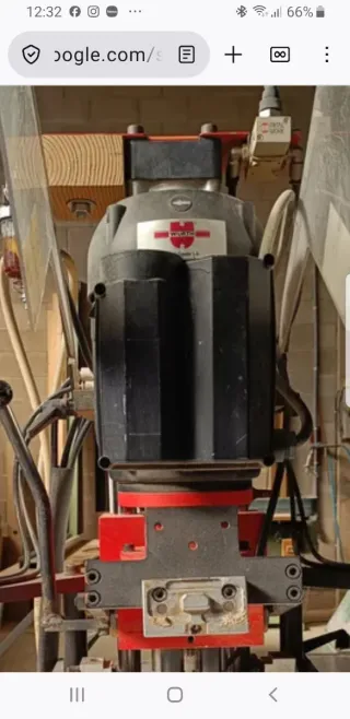 Bisagradora para carpintería