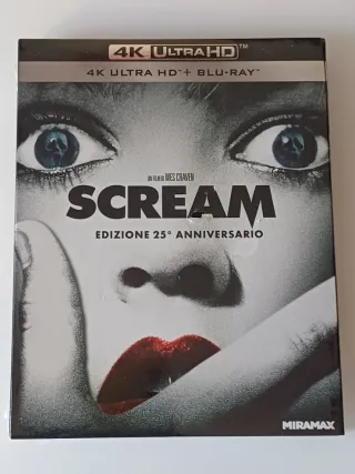 NUEVO 4K Scream Ultra HD UHD BLURAY