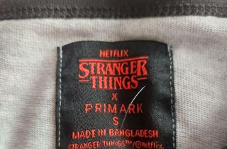 Camiseta Stranger Things Talla S