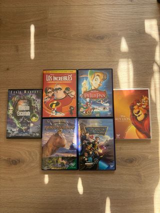 Pack 6 Películas Disney DVD
