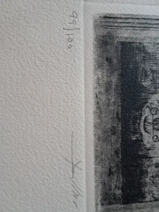 Grabado original Fuensanta 95/100