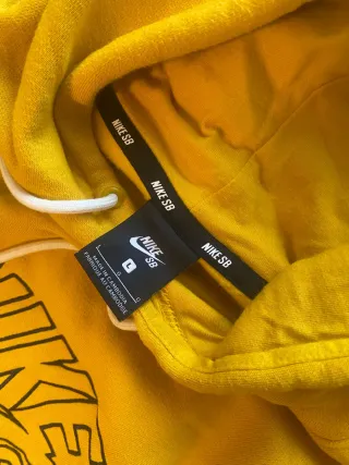 Sudadera Nike SB Amarilla Talla L