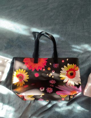 Bolso Tote Desigual Negro Multicolor