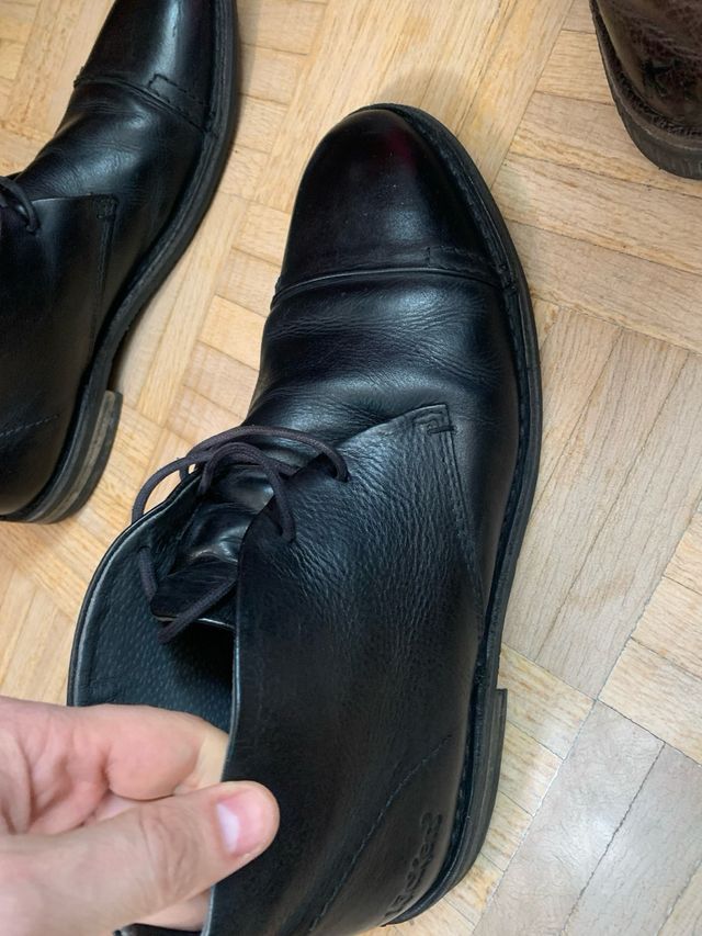 Botas Kickers Negras Piel