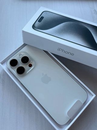 iPhone 15 Pro Blanco NUEVO