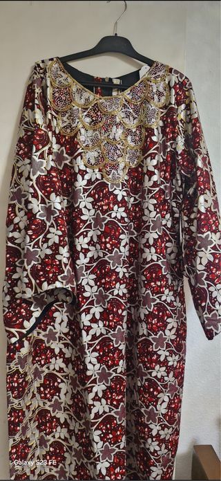 Traje africano elegante mujer nuevo