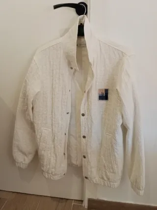 Chaqueta Zara Blanca Talla M
