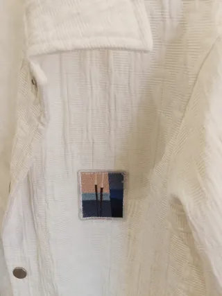 Chaqueta Zara Blanca Talla M