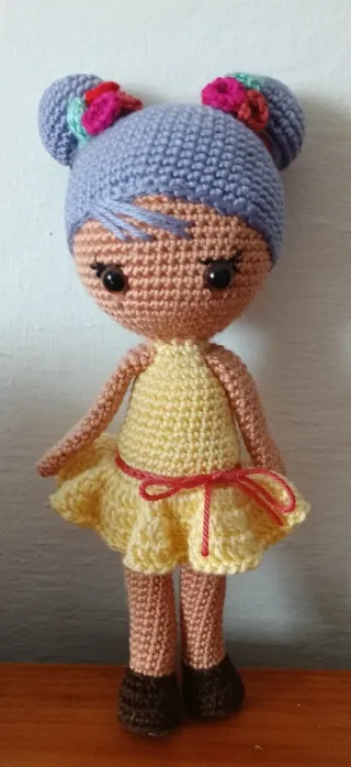 Muñecas  tejida a mano