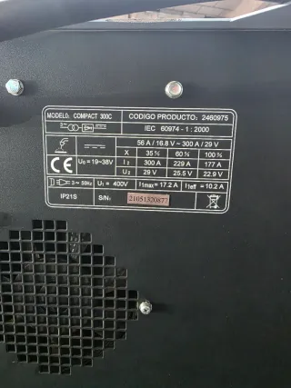 Equipo Soldar Nippon Gases.