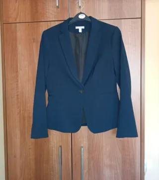 Traje H&M azul mujer