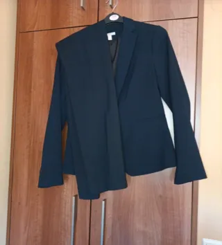 Traje H&M azul mujer