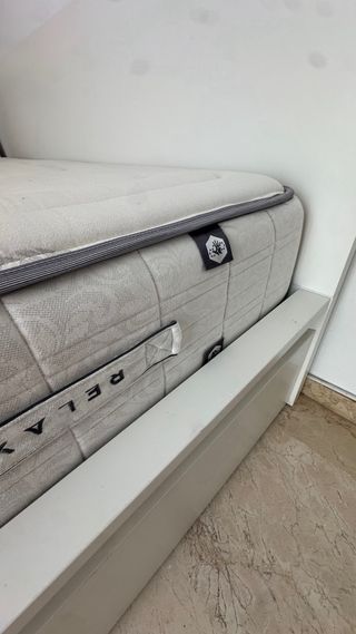 Cama Matrimonial 200x180 cm incluye colchon flex,