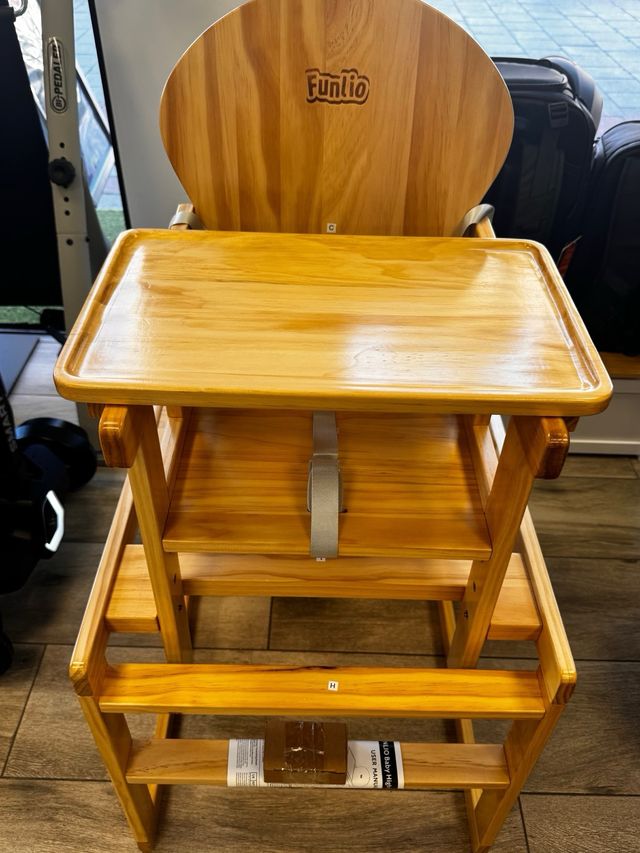Silla alta convertible bebé 2 en 1 Funlio - miniatura 5