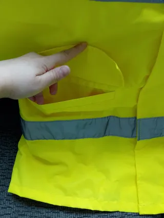 Chaqueta Portwest Impermeable Reflectante Amarilla