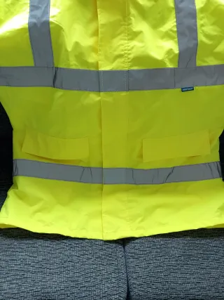 Chaqueta Portwest Impermeable Reflectante Amarilla