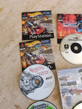 Ps1 play Station sony lote juegos portadas manuale