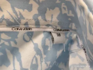 Camisa Calvin Klein Slim Fit Estampada