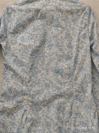 Camisa Calvin Klein Slim Fit Estampada