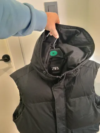Chaleco Zara Negro Talla M