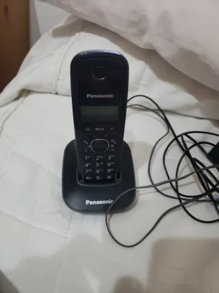 Teléfono Inalámbrico Panasonic Negro