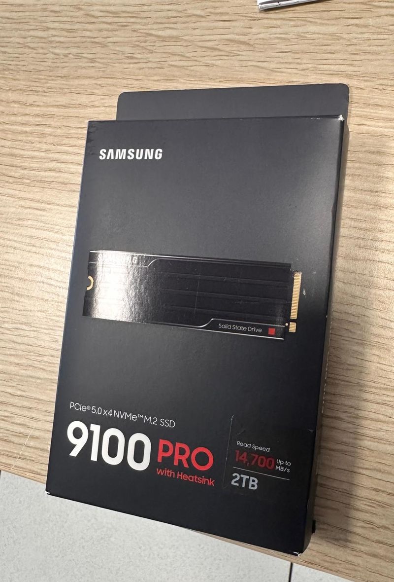 SSD Samsung 9100 PRO 2TB NVMe PCIe 5.0