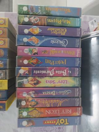 Lote Películas VHS Disney y Clásicos