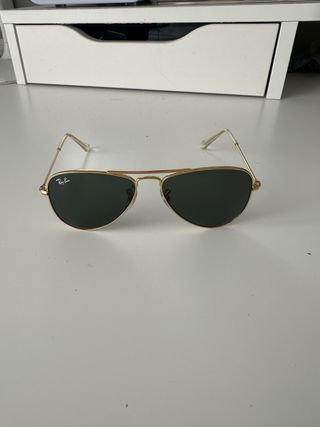Gafas de sol Ray-Ban Aviator niño doradas