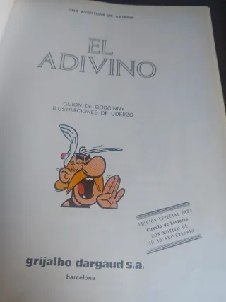 6 libros de ASTERIX Lote a buen precio