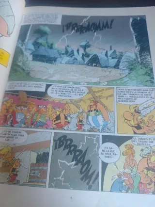 6 libros de ASTERIX Lote a buen precio