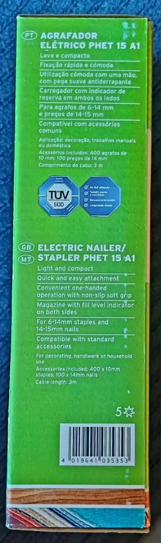 Grapadora Eléctrica Parkside PHET 15 A1