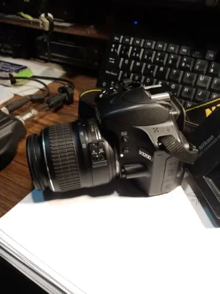 Cámara Nikon D3200 Reflex Negra