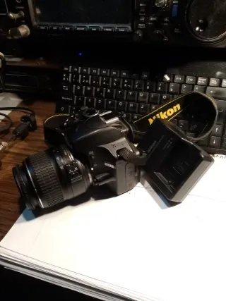 Cámara Nikon D3200 Reflex Negra