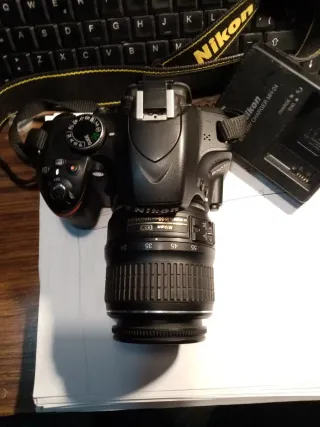 Cámara Nikon D3200 Reflex Negra