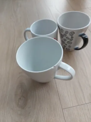 Lote 2 Tazas Café Cerámica