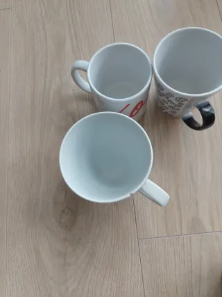 Lote 2 Tazas Café Cerámica