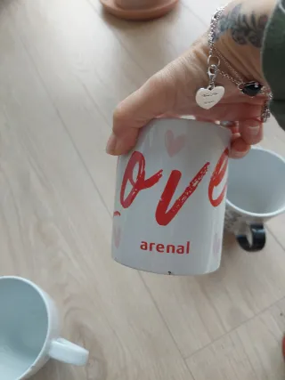 Lote 2 Tazas Café Cerámica