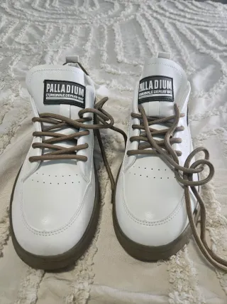 Zapatos casuales blancos talla 44