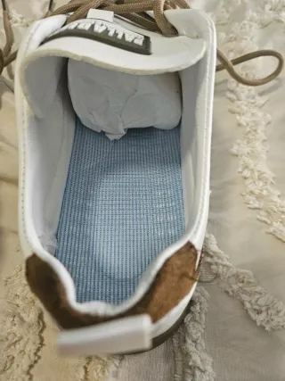 Zapatos casuales blancos talla 44