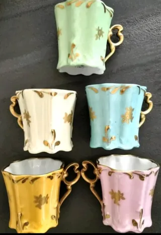 Set 5 Tazzine Caffè La Galleria