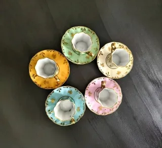 Set 5 Tazzine Caffè La Galleria